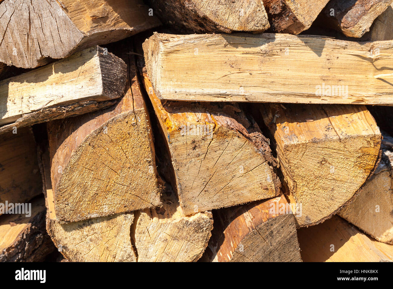 logs for the stove Stock Photo Alamy