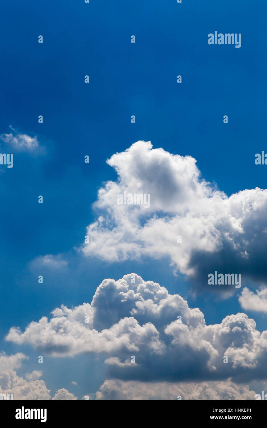 blue sky with clouds Stock Photo - Alamy
