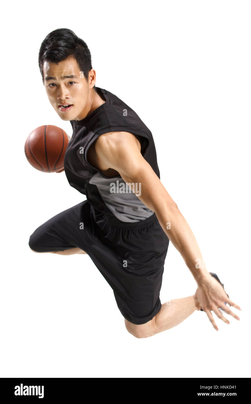 Basketball players to play basketball Stock Photo Alamy