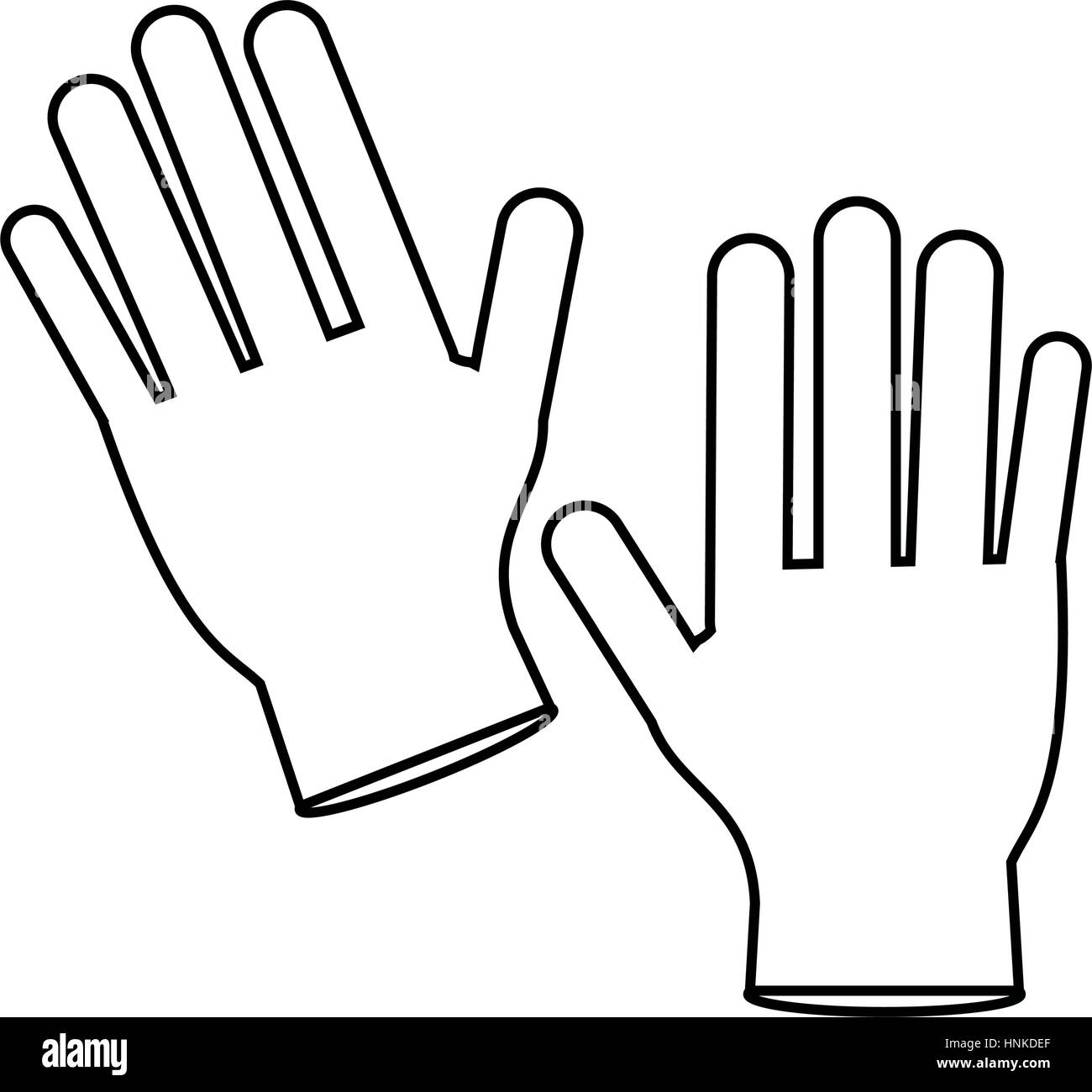 Surgical Glove Stock Vector Images Alamy