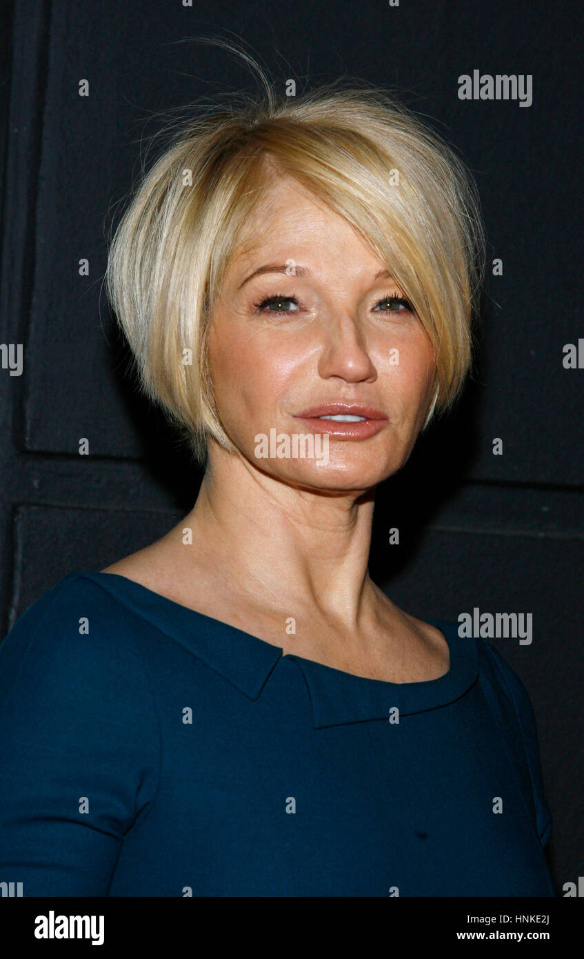 Ellen Barkin attends the 2007 New York Film Critic's Circle Awards at Spotlight on January 6, 2008 in New York City Stock Photo