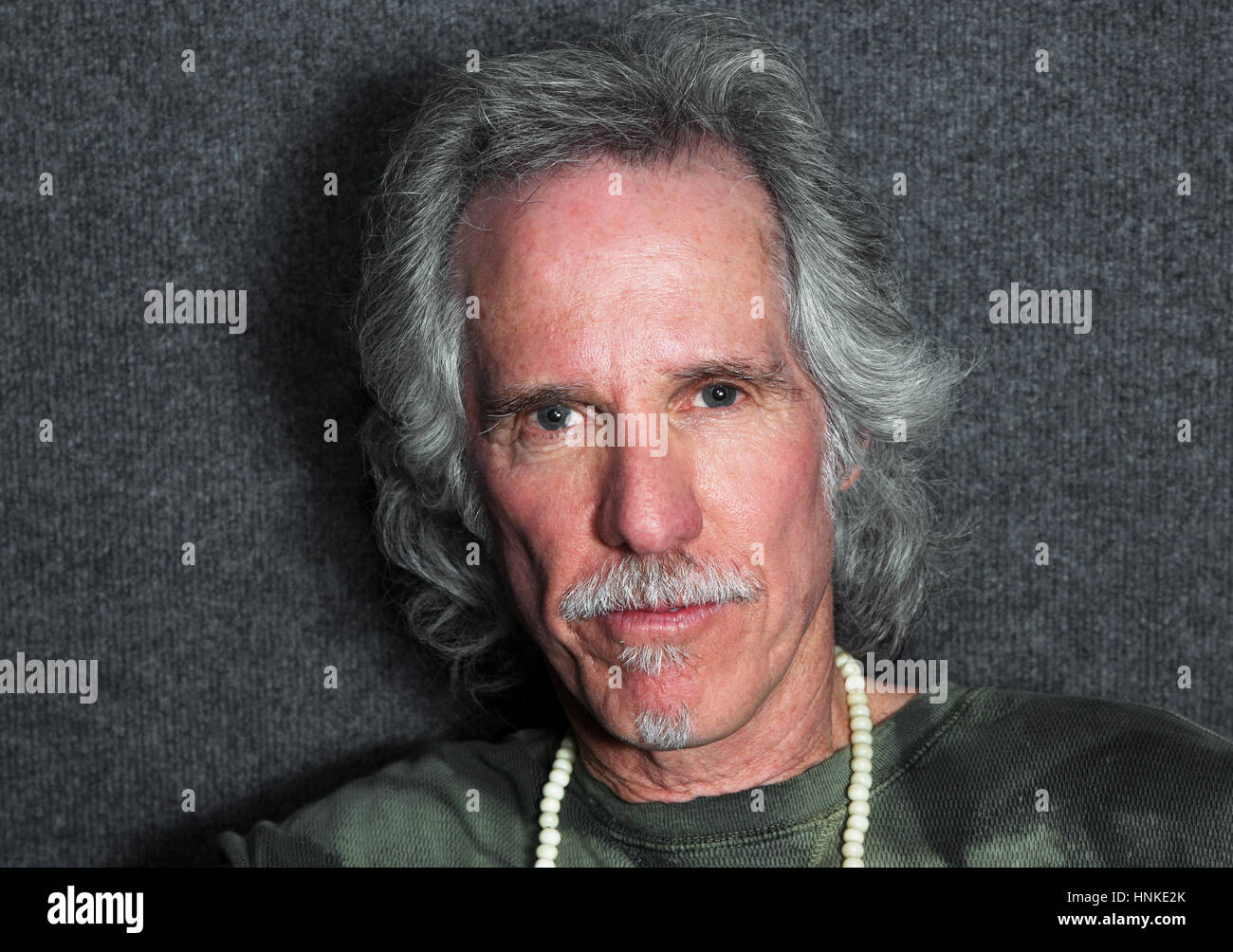 Doors drummer John Densmore pictured during his Sundance portrait
