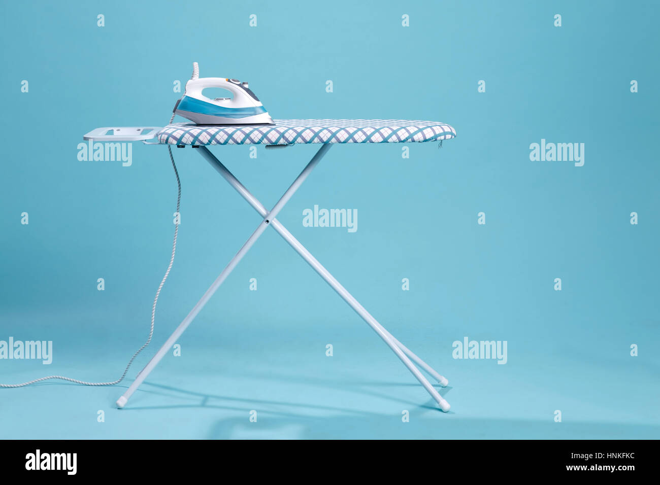 iron and ironing board Stock Photo Alamy