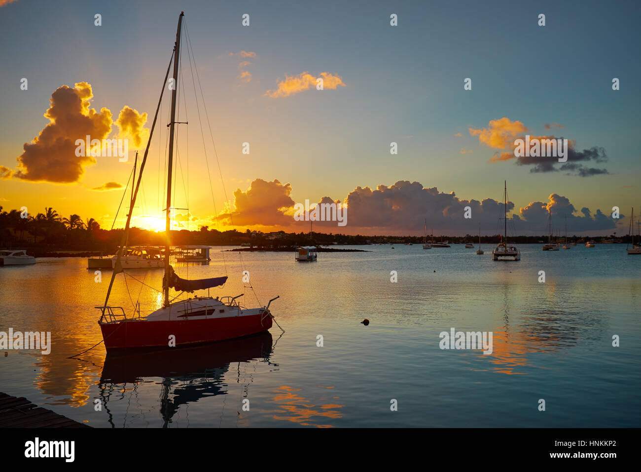 Fishing Maldives Sunset High Resolution Stock Photography and Images ...