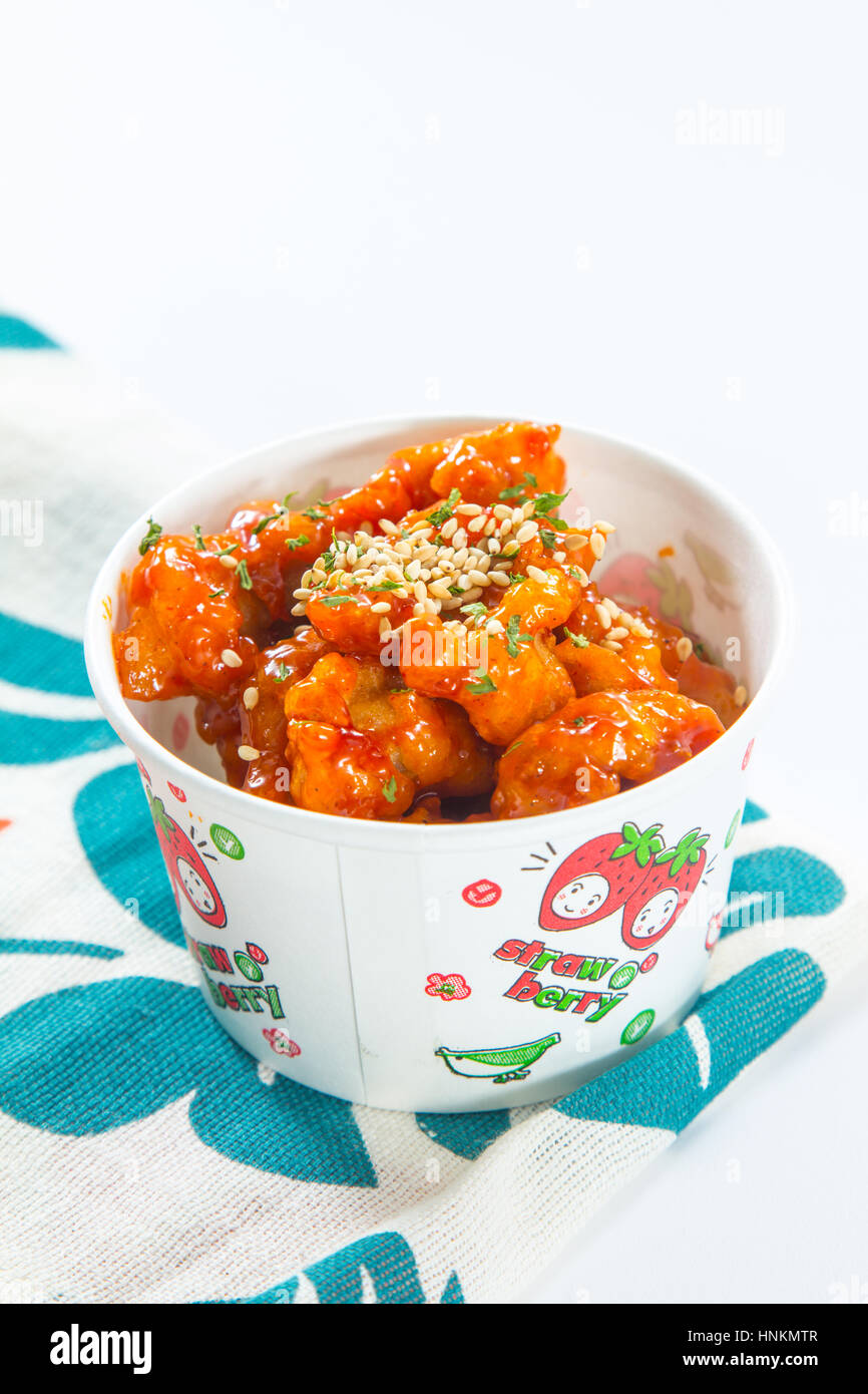 deep fried chicken Stock Photo Alamy