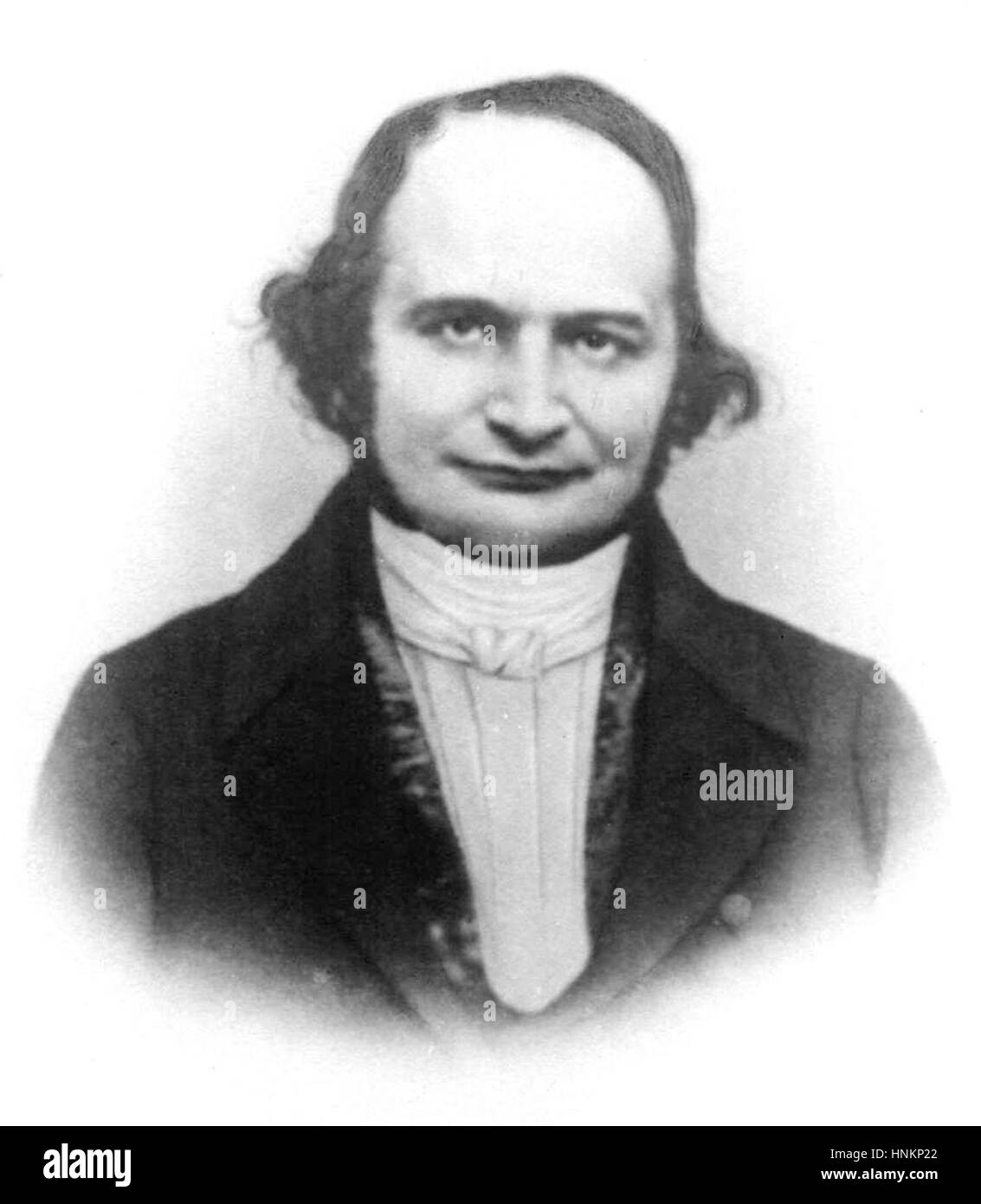 Carl Gustav Jacob Jacobi was a German mathematician Stock Photo