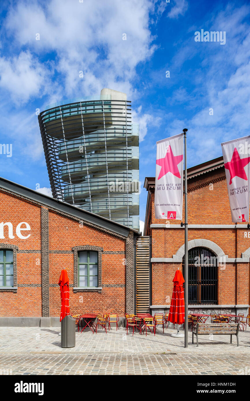 Belgium, Antwerpen - Red star line museum Stock Photo