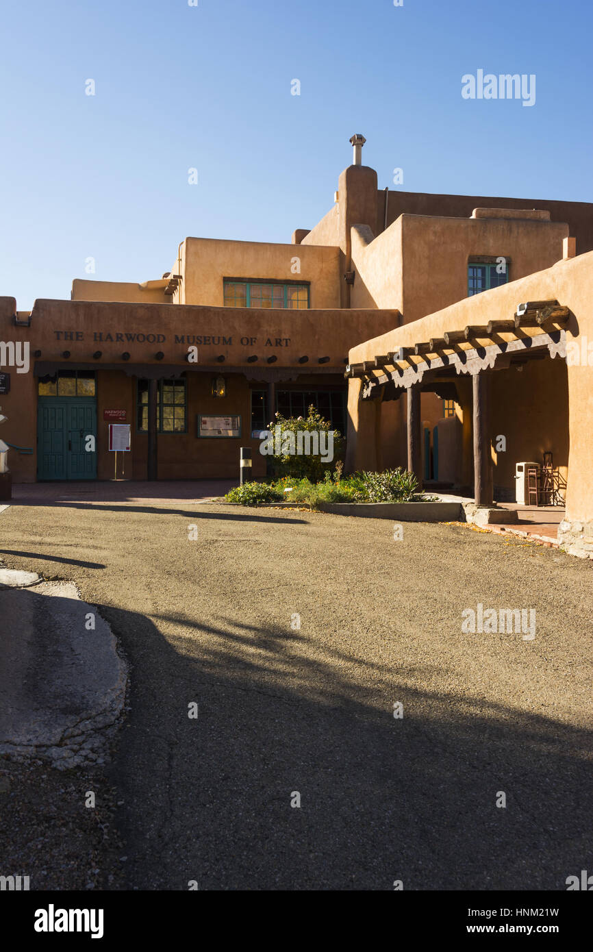 New Mexico, Taos, Harwood Museum of Art Stock Photo