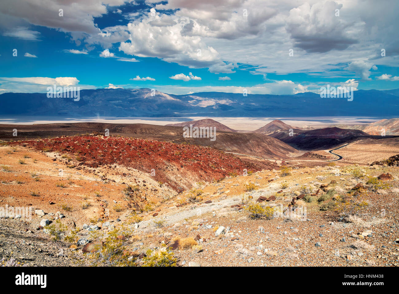 beautiful inspiring landscape - death valley national park Stock Photo