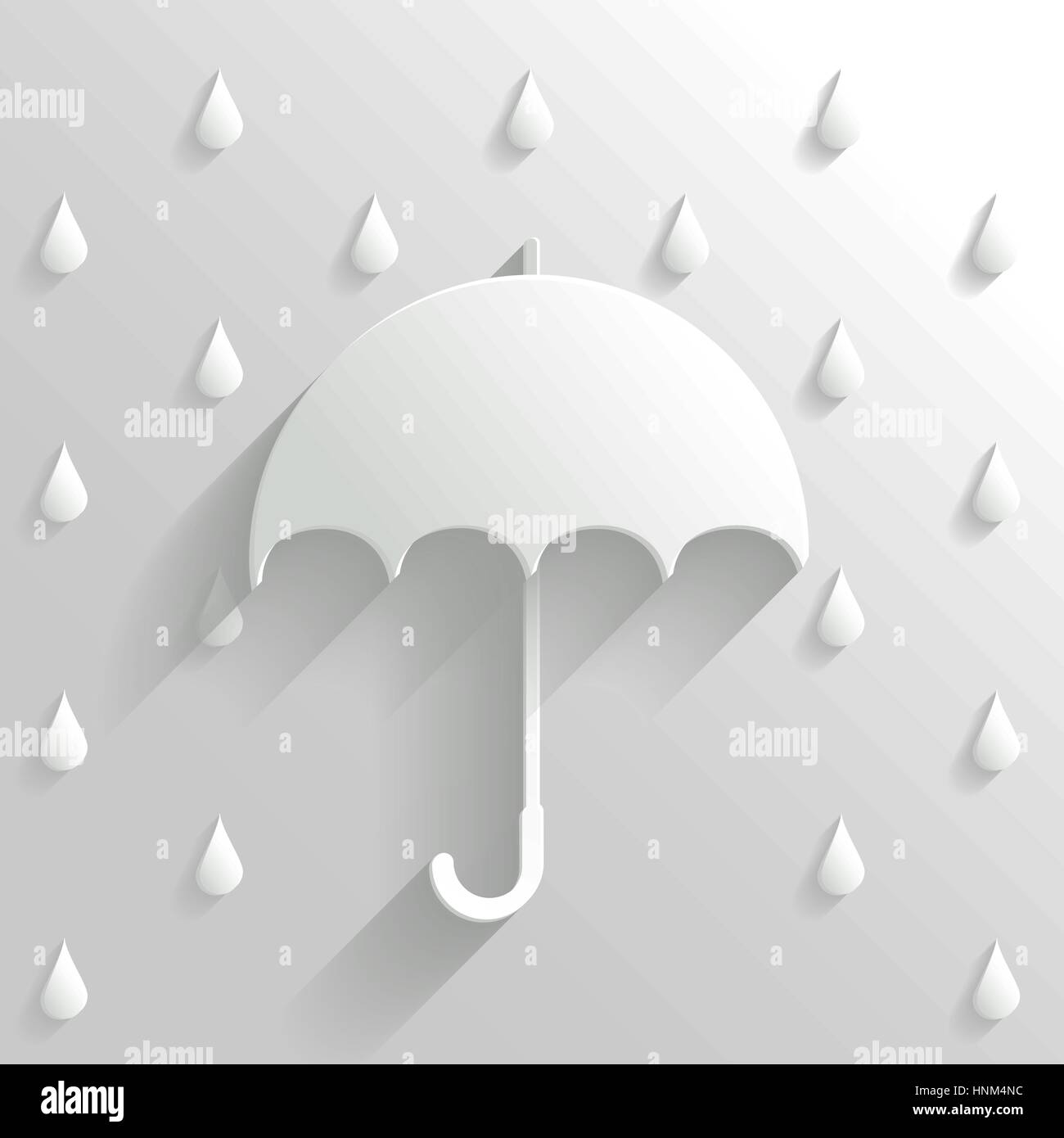 Abstract Umbrella on White Background Stock Vector Image & Art - Alamy