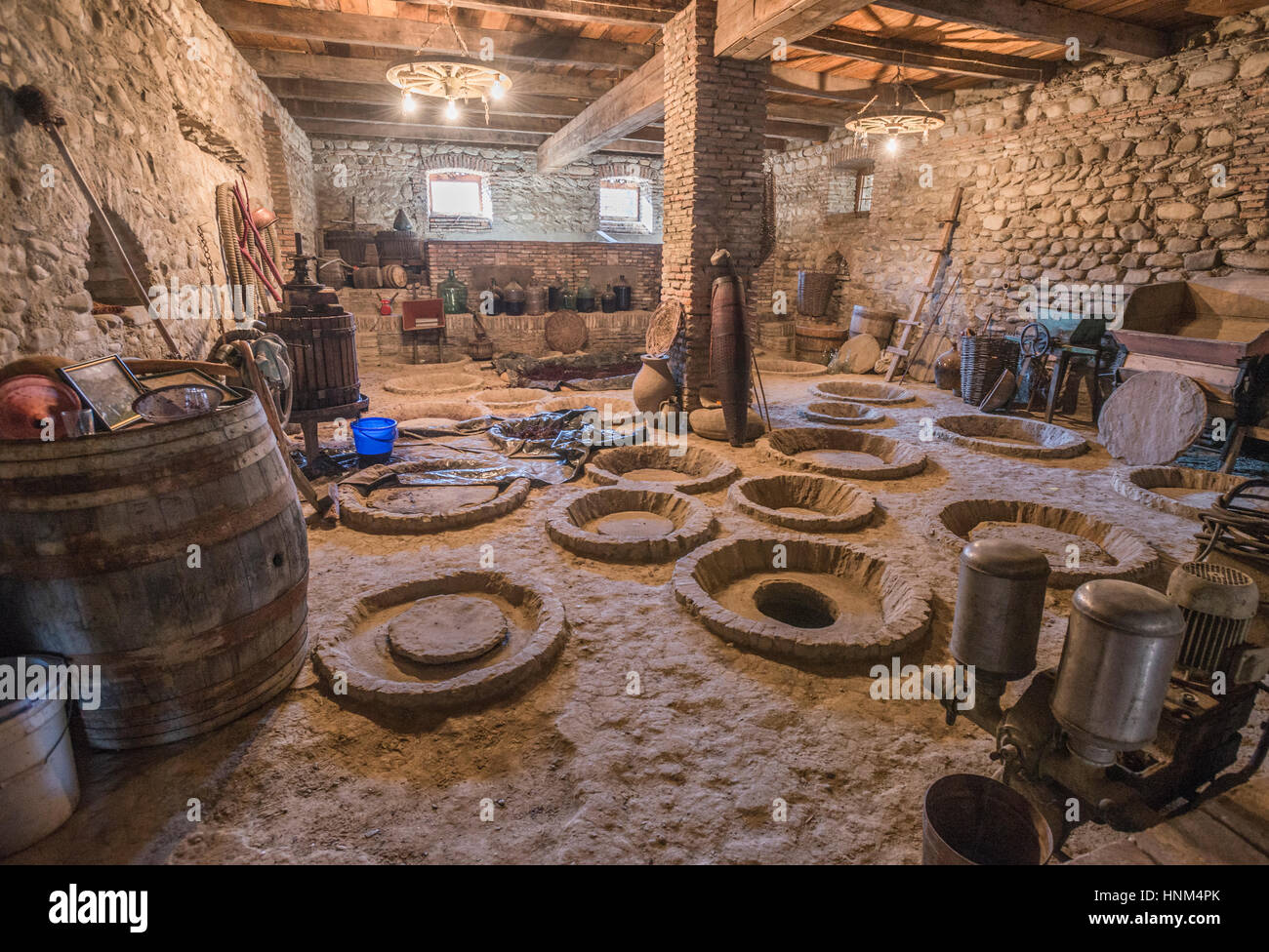 traditional wine making Stock Photo Alamy
