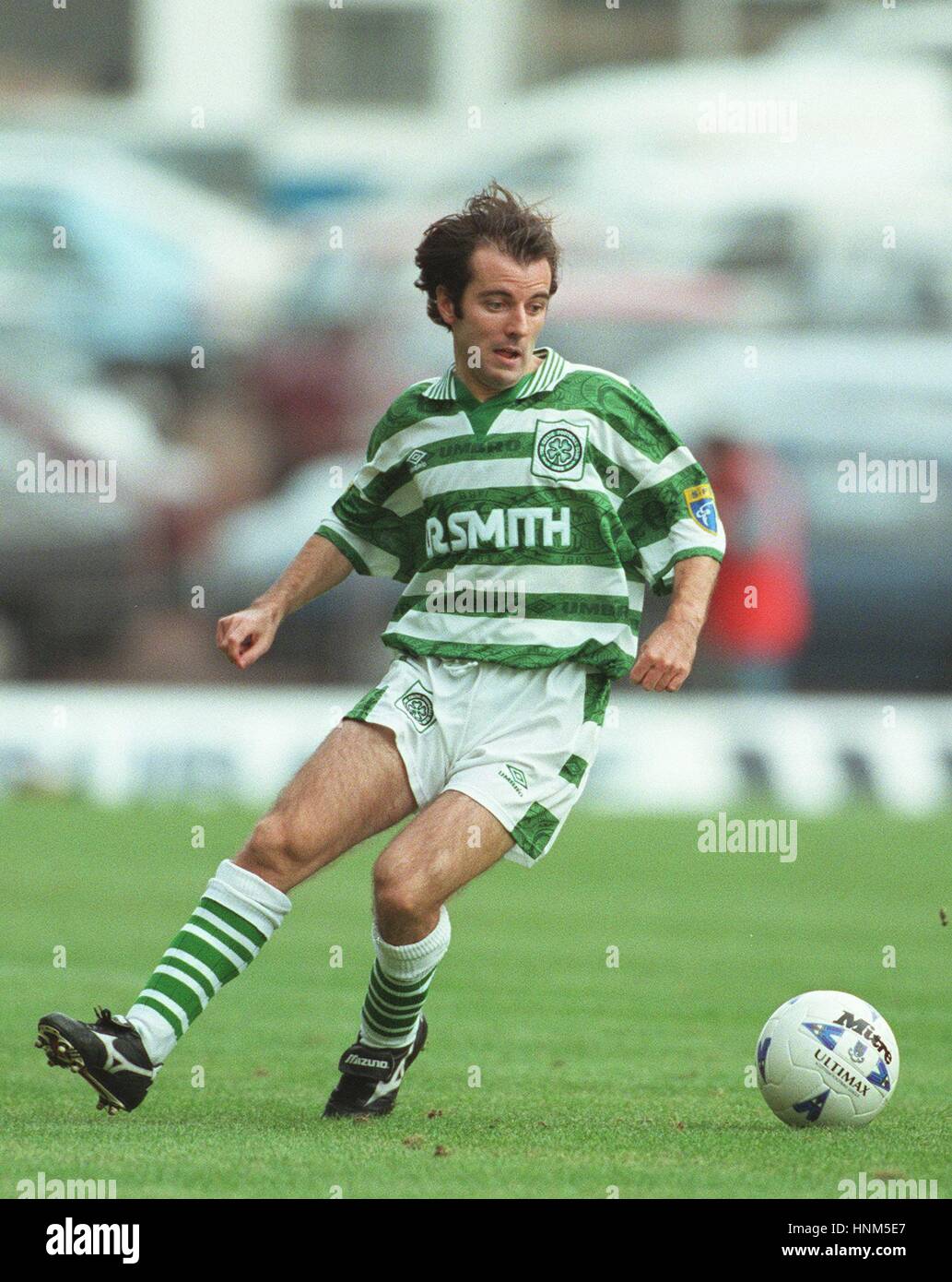 BRIAN MCLAUGHLIN GLASGOW CELTIC FC 12 January 1996 Stock Photo Alamy