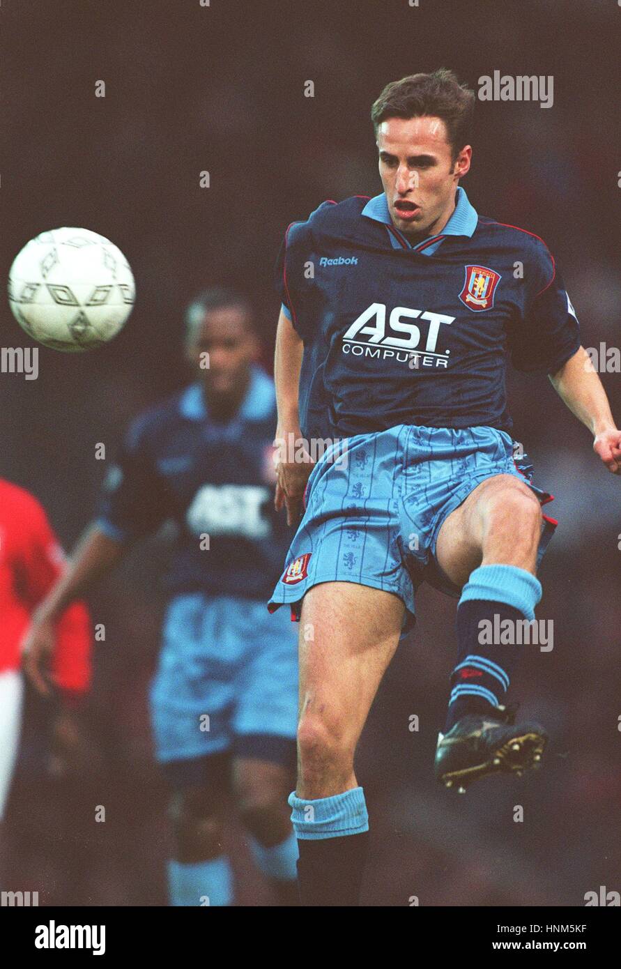 GARETH SOUTHGATE ASTON VILLA FC 22 January 1996 Stock Photo