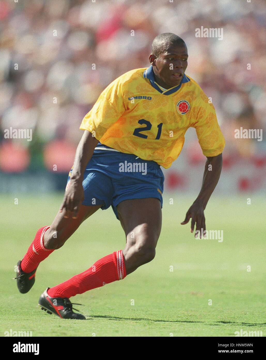Faustino asprilla colombia parma fc hi-res stock photography and images -  Alamy
