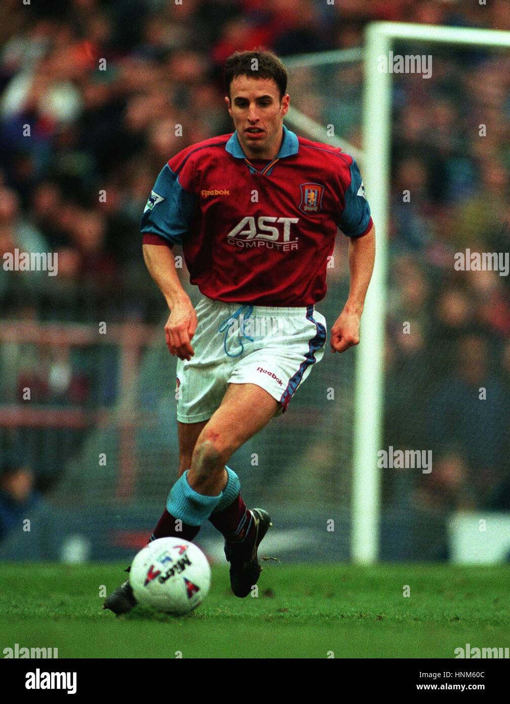 GARETH SOUTHGATE ASTON VILLA FC 13 February 1996 Stock Photo