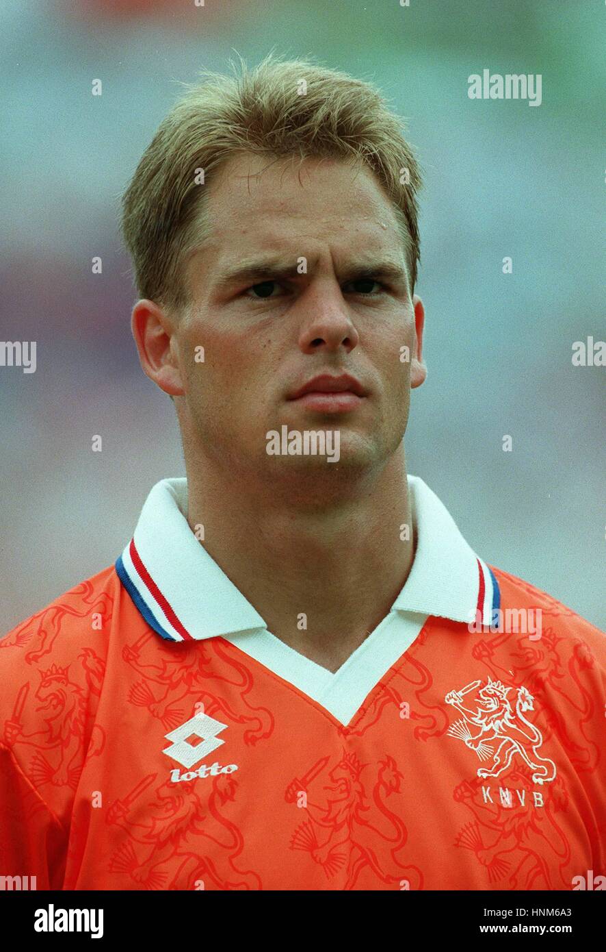 FRANK DE BOER HOLLAND & AJAX FC 27 February 1996 Stock Photo