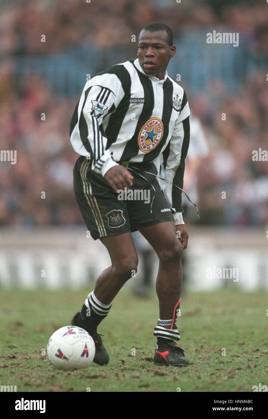 Photo Vintage Presse - Newcastle Asprilla 1996 - Tirage Original 21x15cm - Farabola