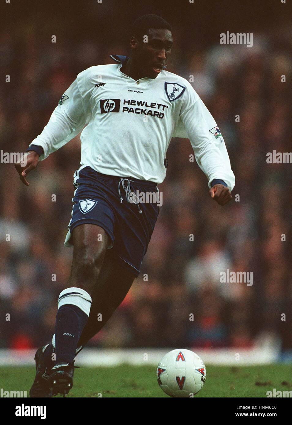 SOL CAMPBELL TOTTENHAM HOTSPUR FC 27 February 1996 Stock Photo