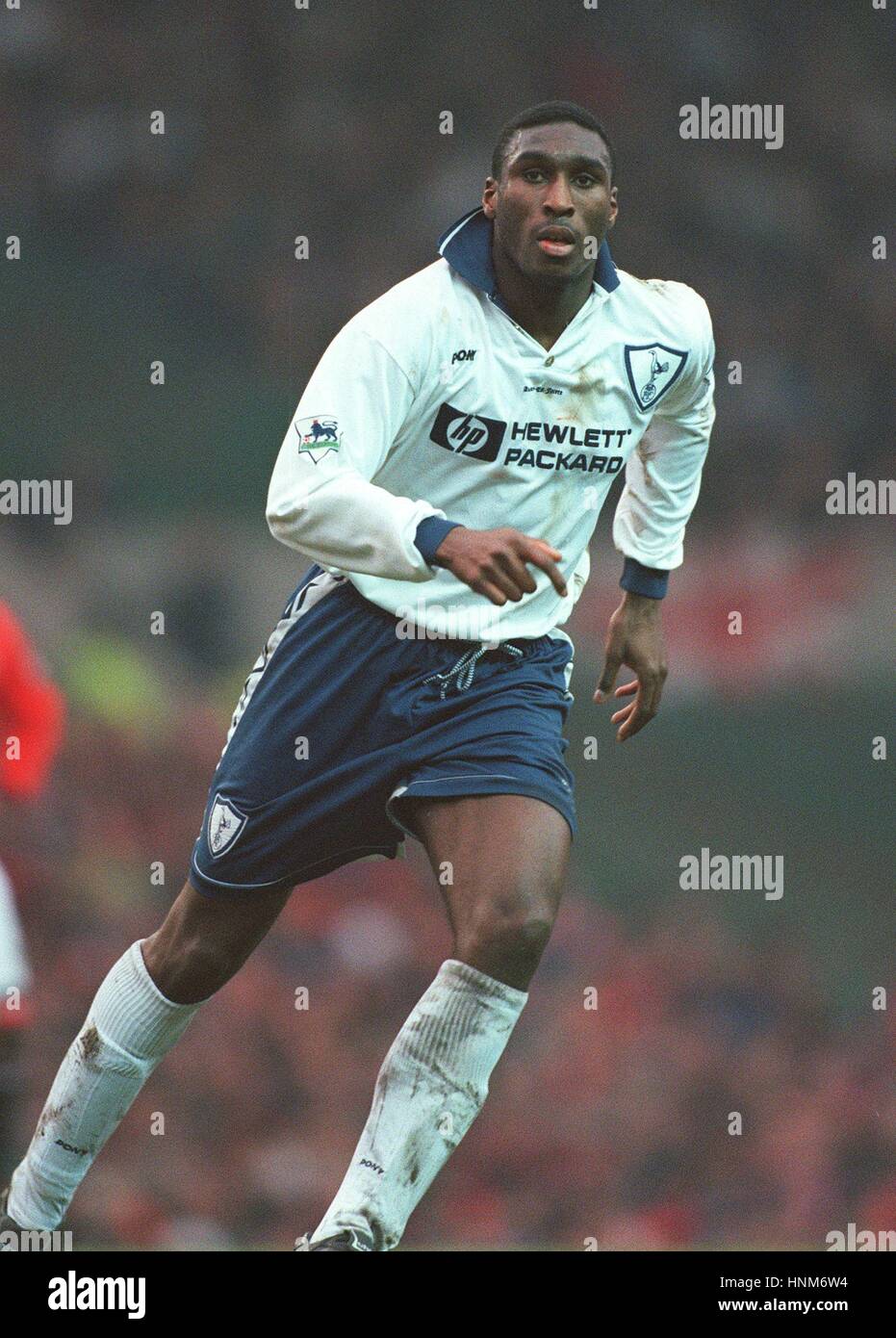 SOL CAMPBELL TOTTENHAM HOTSPUR FC 01 April 1996 Stock Photo