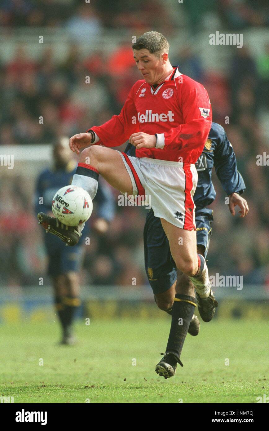 GRAHAM KAVANAGH MIDDLESBROUGH FC 30 April 1996 Stock Photo - Alamy