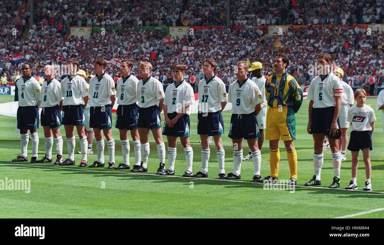 ENGLAND EUROPEAN CHAMPIONSHIPS 1996 17 June 1996 Stock Photo Alamy