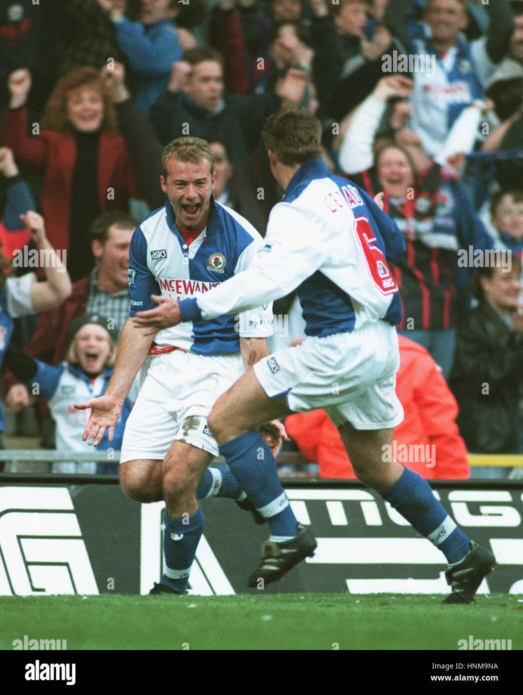 Signed Graeme Le Saux White Card - Blackburn Rovers Icon Autograph