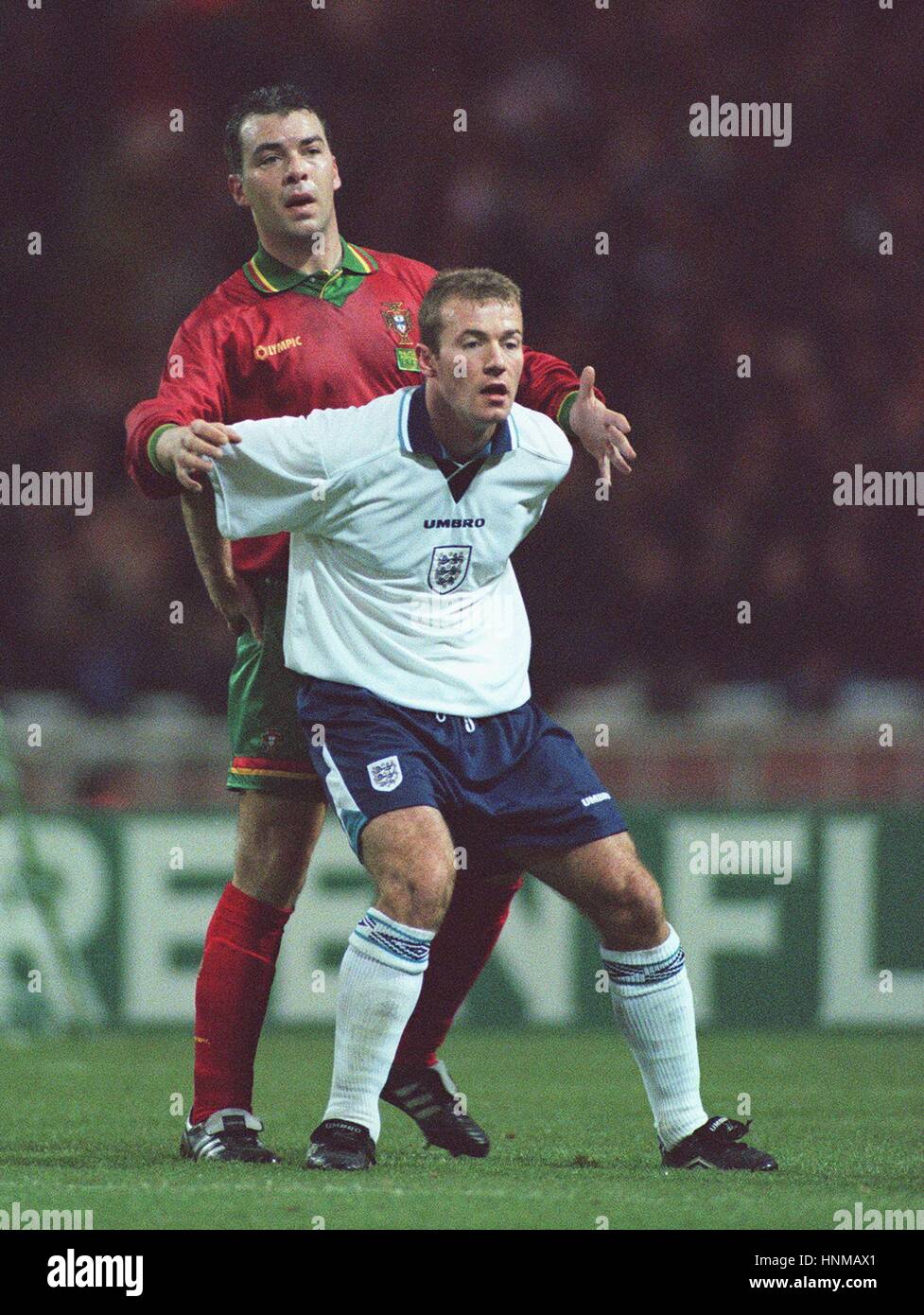 Alan Shearer Jorge Costa England V Portugal 19 December - 