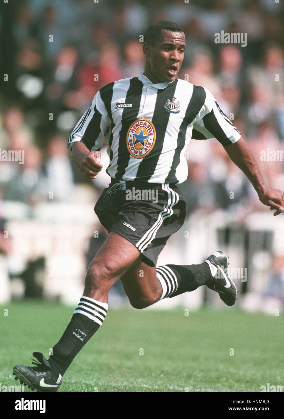 Les Ferdinand Signed A4 Photo Autograph Card Newcastle United