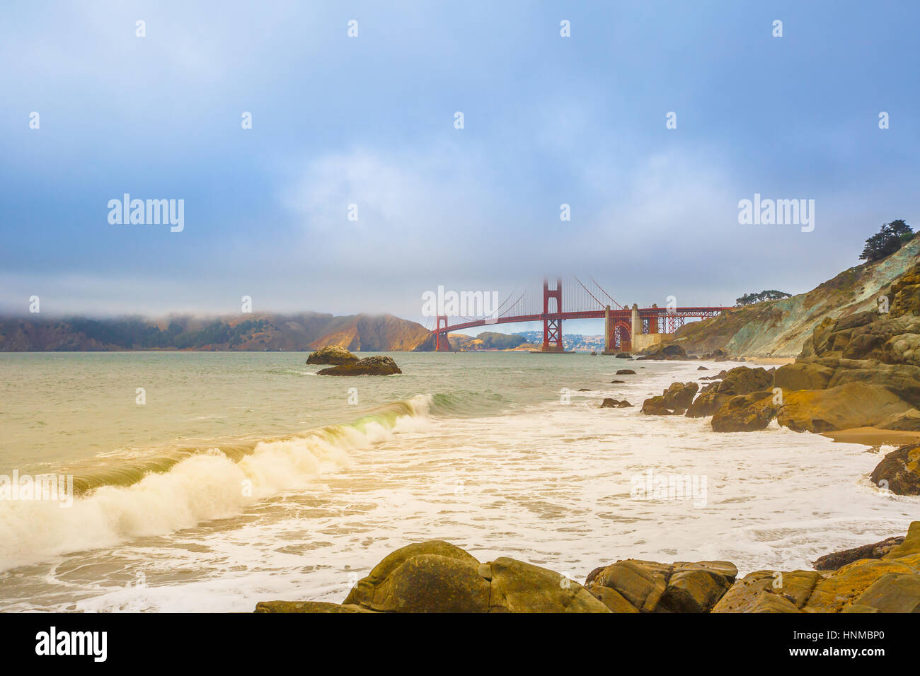 Baker Beach San Francisco Stock Photo Alamy