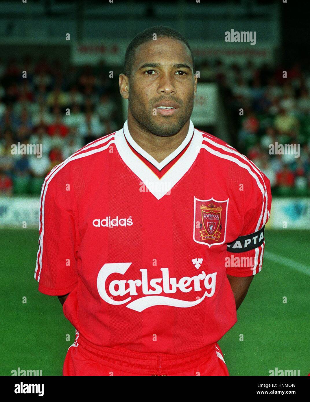 JOHN BARNES LIVERPOOL FC 10 August 1995 Stock Photo