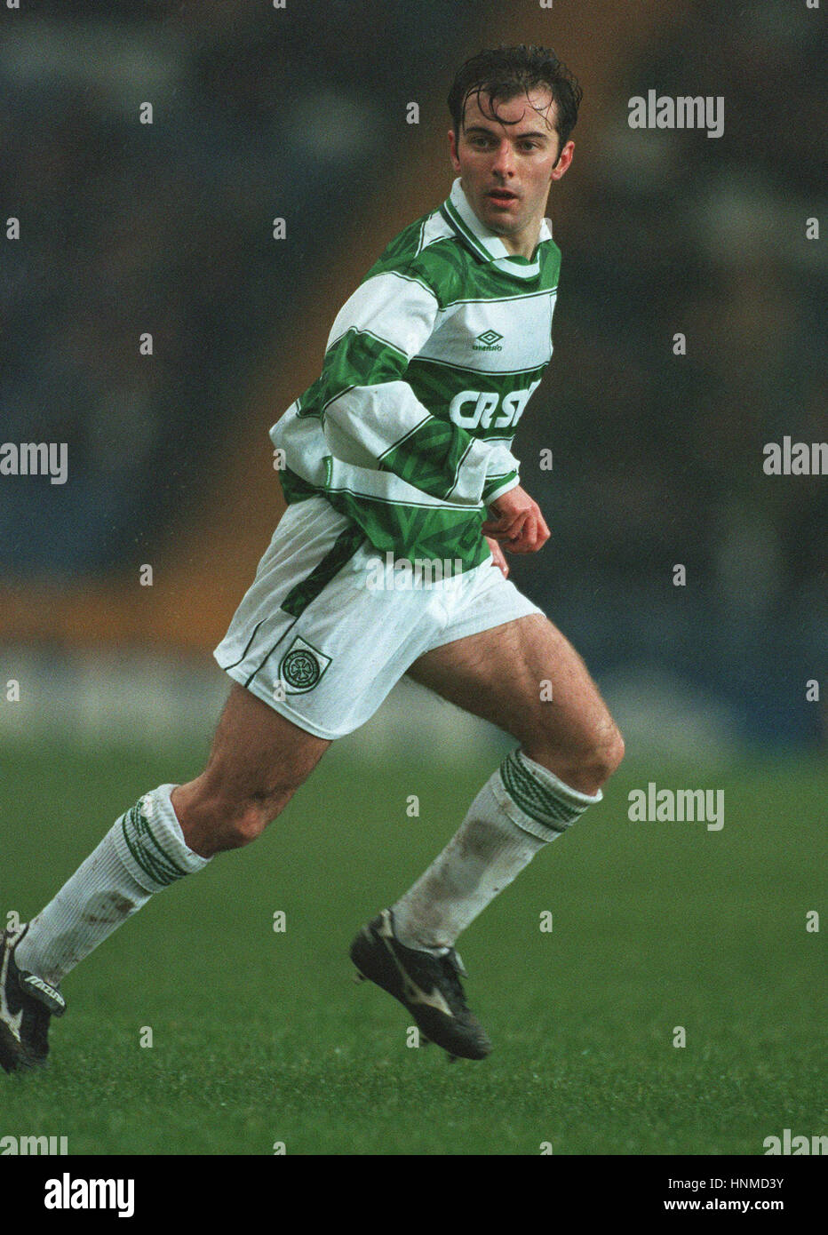 BRIAN MCLAUGHLIN GLASGOW CELTIC FC 13 February 1995 Stock Photo Alamy