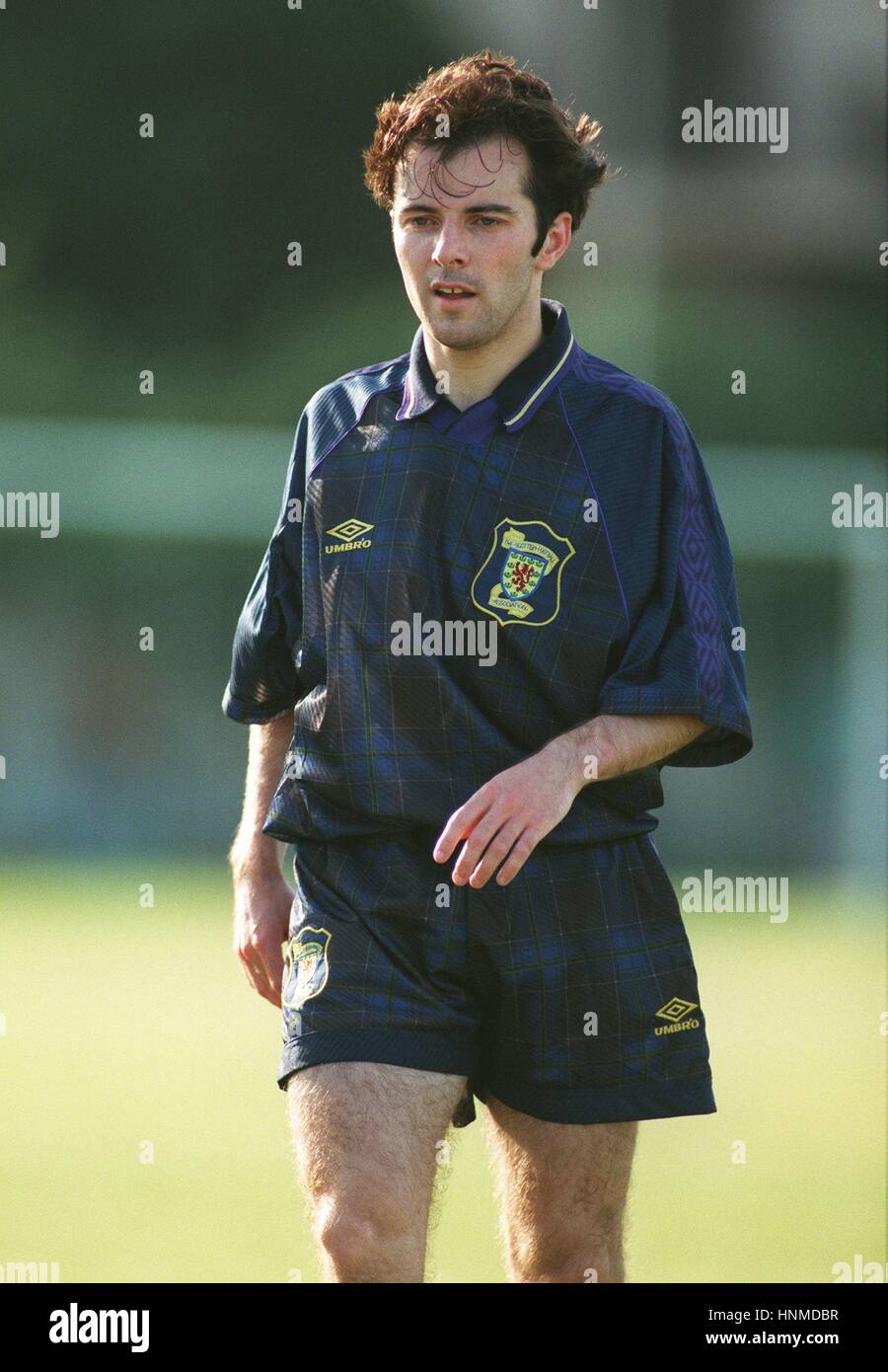 BRIAN MCLAUGHLIN SCOTLAND U21 & GLASGOW CELTIC 20 June 1995 Stock Photo
