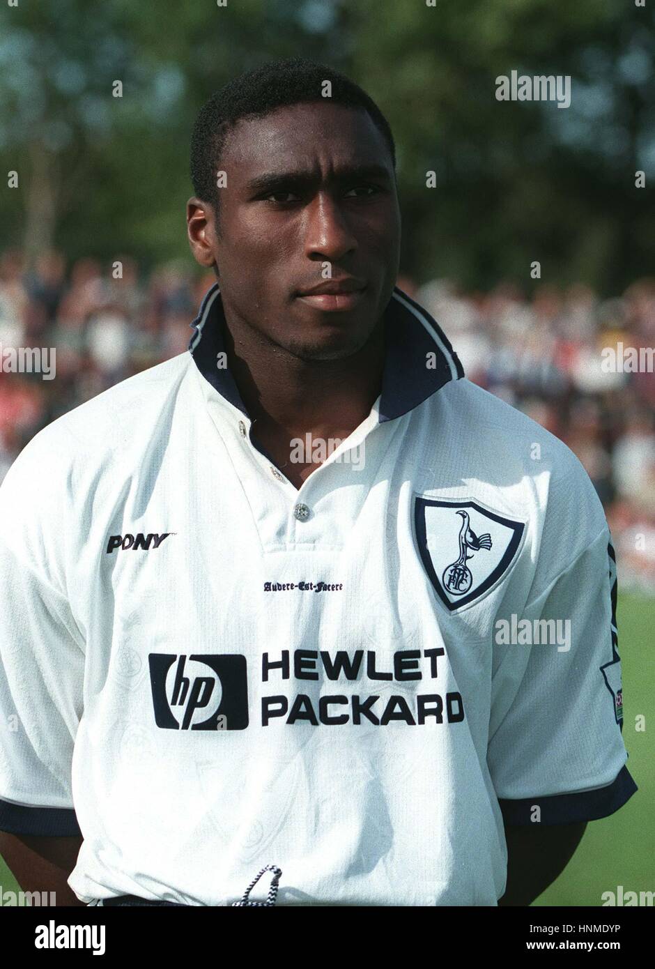 SOL CAMPBELL TOTTENHAM HOTSPUR FC 25 September 1995 Stock Photo