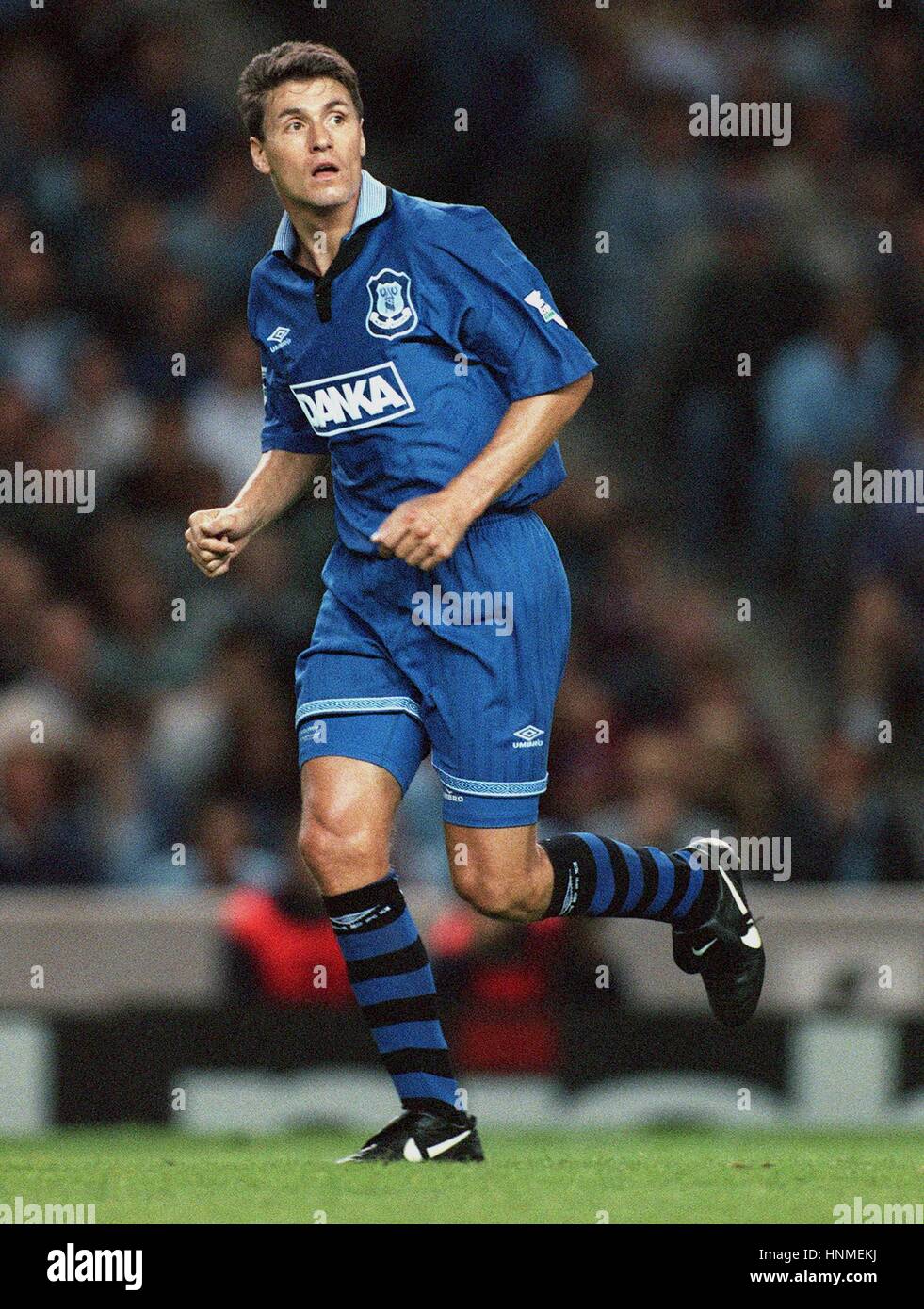 PAUL RIDEOUT EVERTON FC 31 August 1995 Stock Photo Alamy