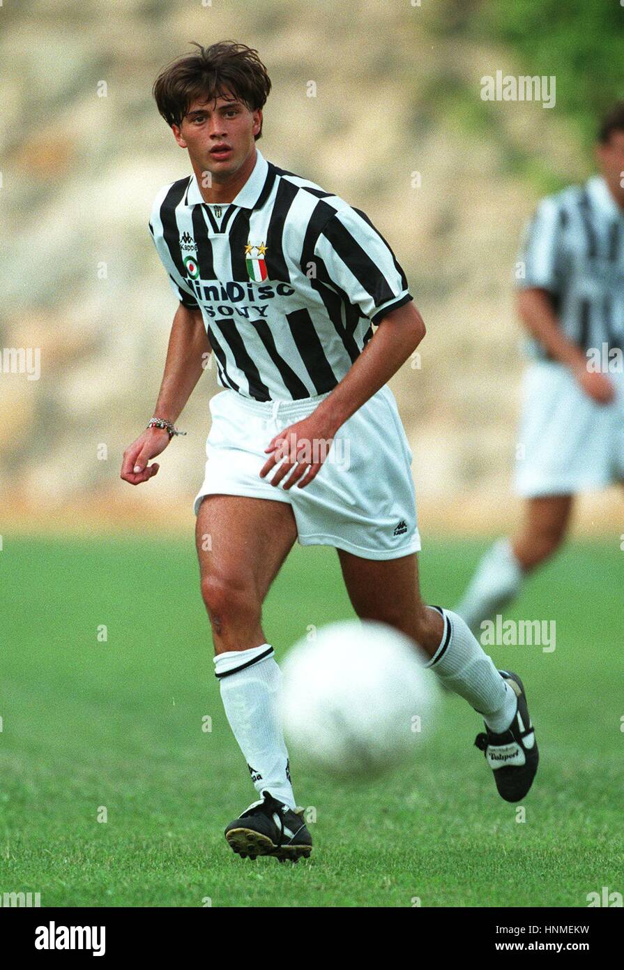 ALESSIO TACCHINARDI JUVENTUS FC 01 September 1995 Stock Photo - Alamy