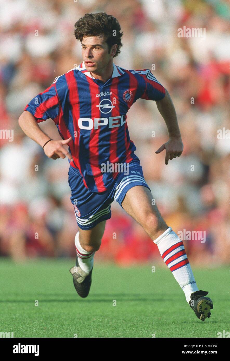Patrick Andersson Super AK Foto Bayern München 99-00(2) Orig. Signiert