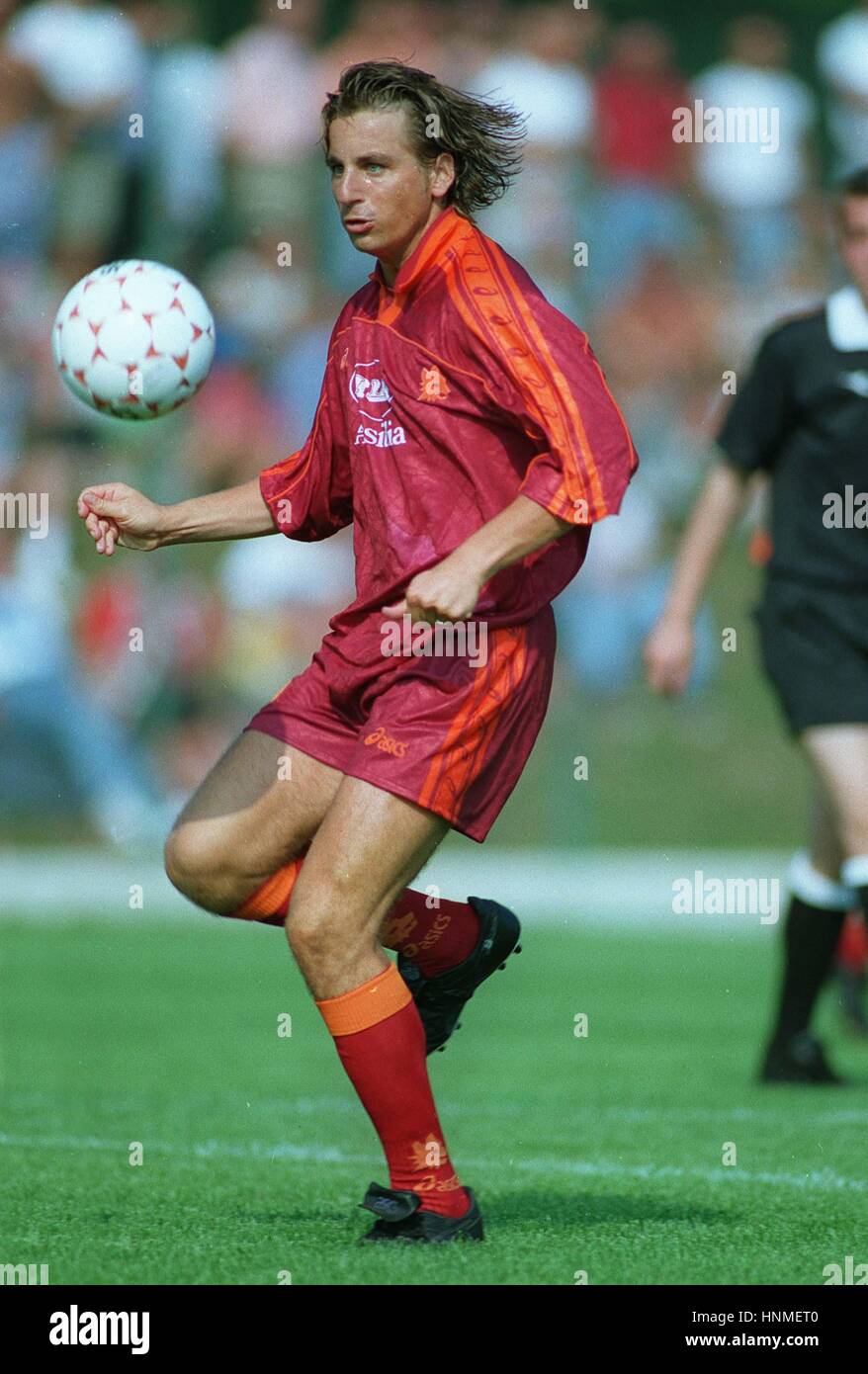 FABIO PETRUZZI AS ROMA 28 September 1995 Stock Photo Alamy