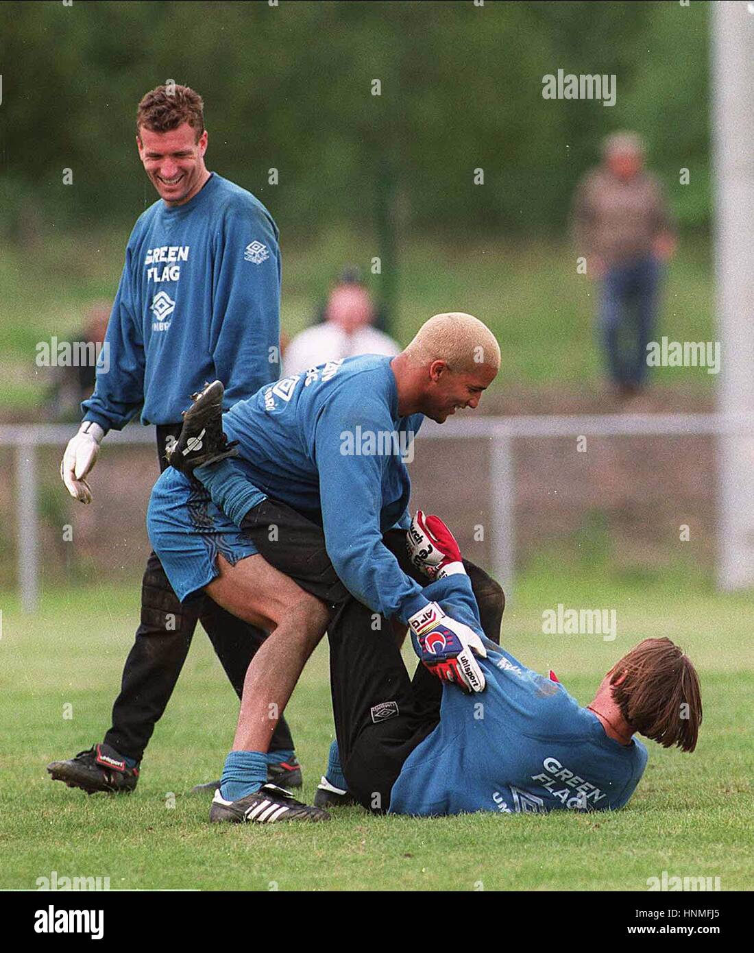 England training walker hi-res stock photography and images - Alamy