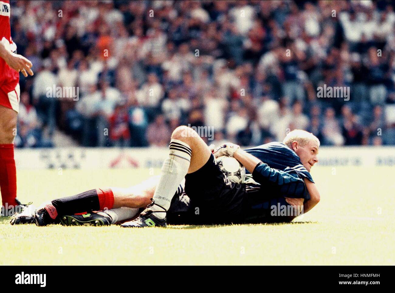 UEFA Champions League 1995/96 . Tiberiu Csik, Steaua Bucharest Stock  Photo - Alamy