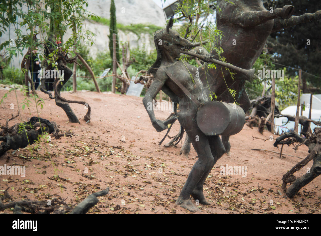 The Rites of Dionysus, Eden Project. Stock Photo