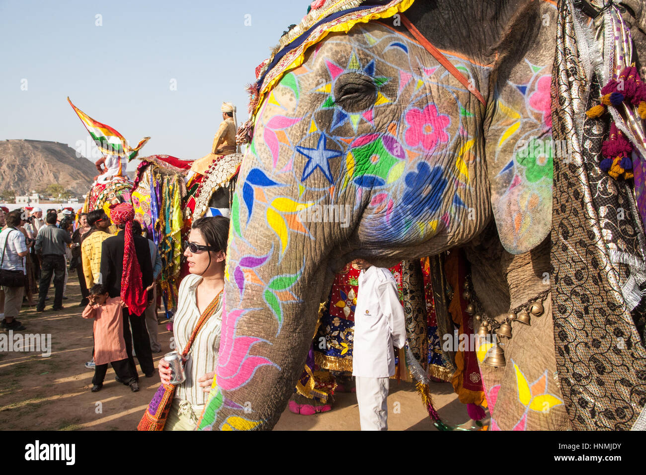 Folk dance jaipur hi-res stock photography and images - Alamy