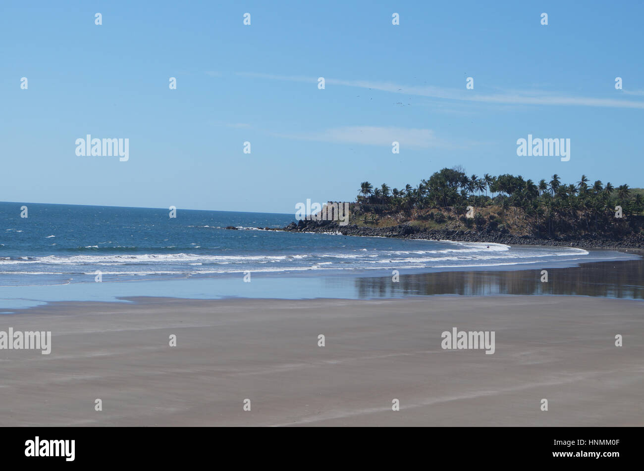 El Salvador Beaches Stock Photo