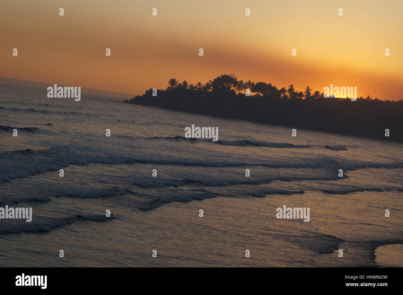 El Salvador Beaches Stock Photo