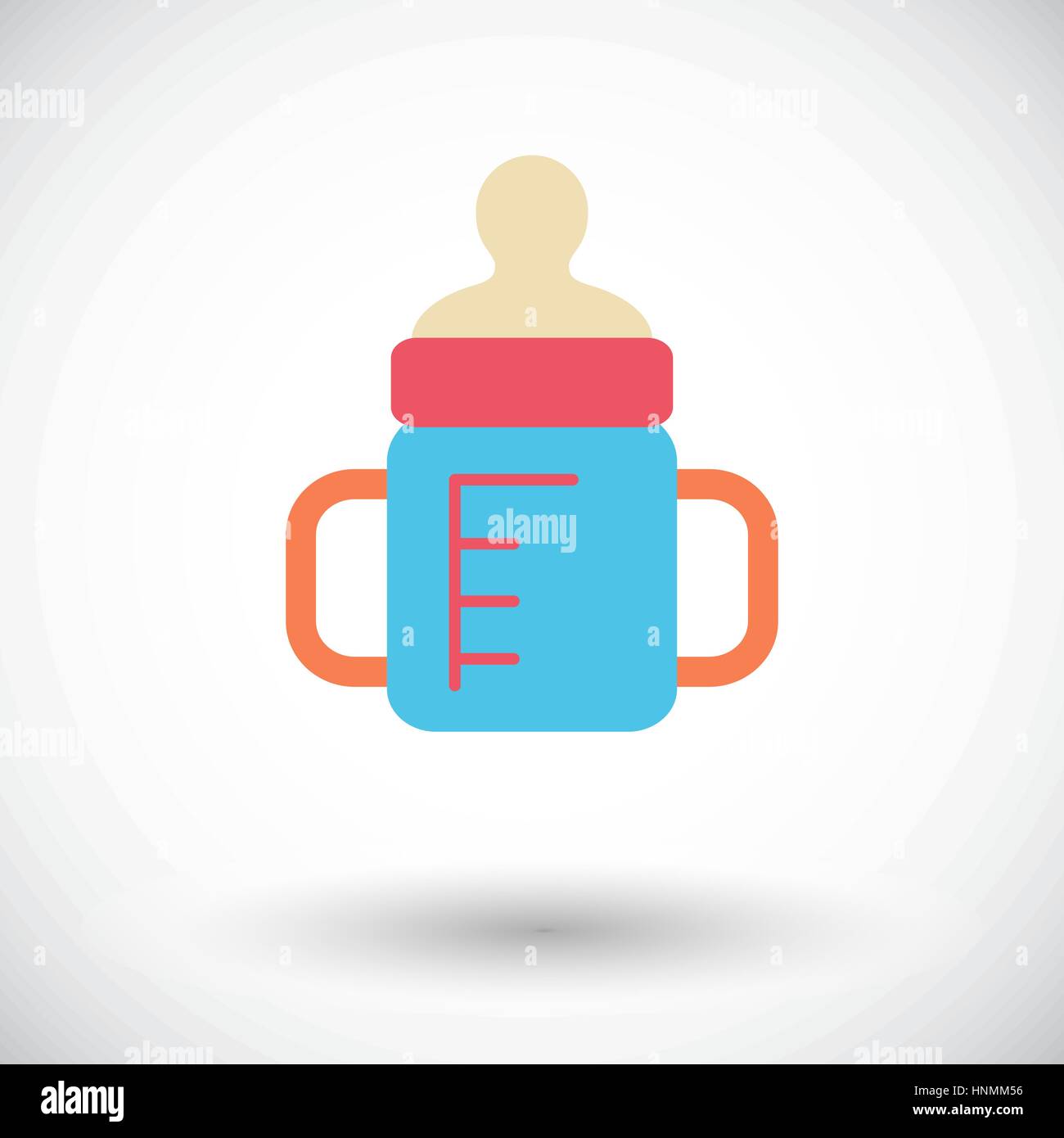Feeding bottle icon. Flat vector related icon for web and mobile ...