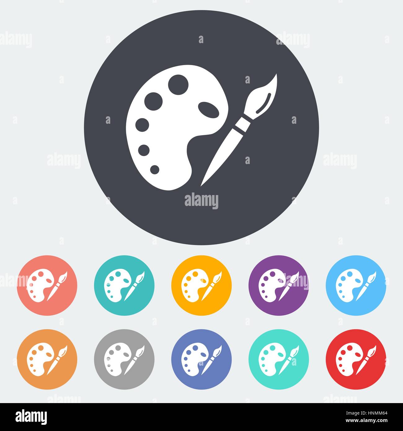 Fine arts painter Stock Vector Images Alamy