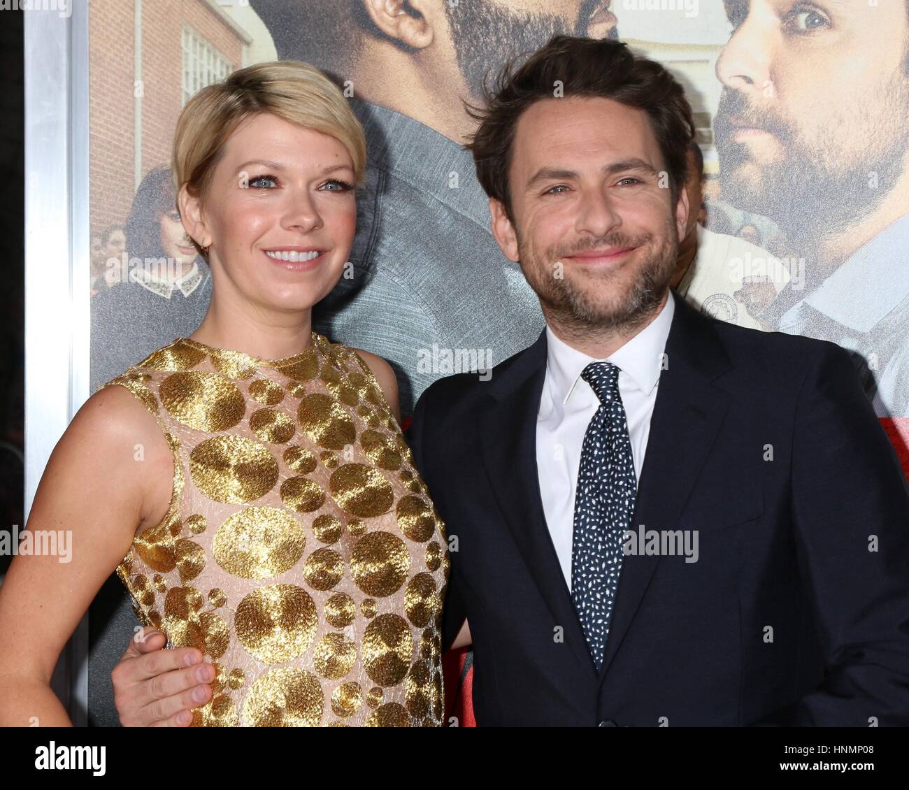 Mary Elizabeth Ellis, Charlie Day at arrivals for FIST FIGHT World ...