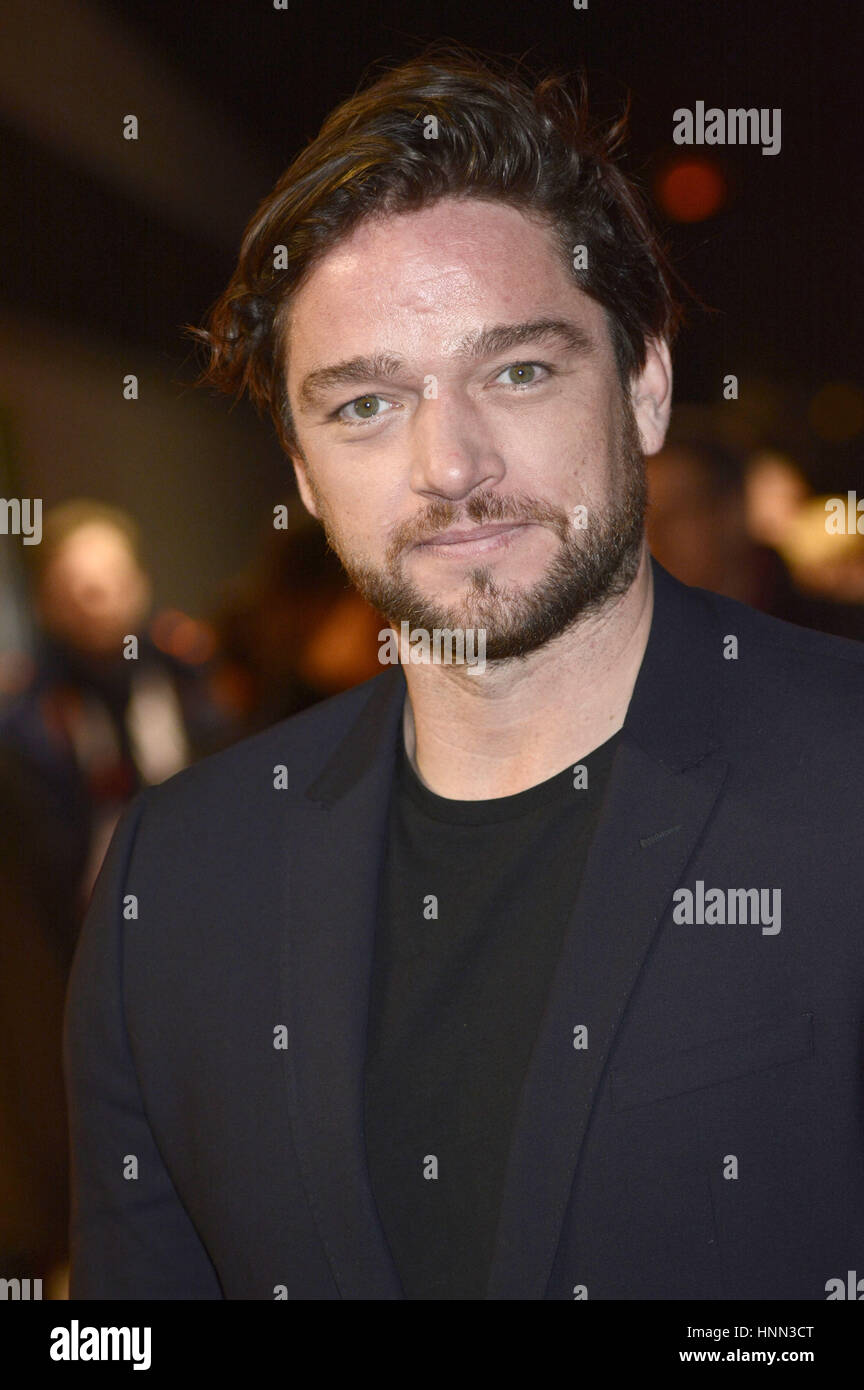 Berlin, Germany. 14th Feb, 2017. Ronald Zehrfeld attending the 'SSGB