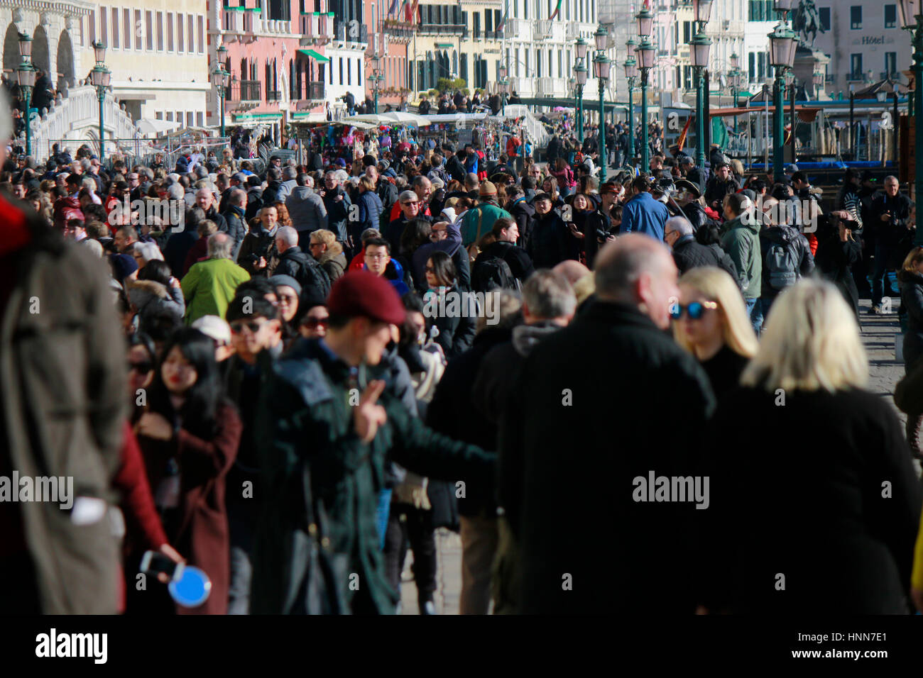Massentourismus, Venedig, Italien Stock Photo - Alamy