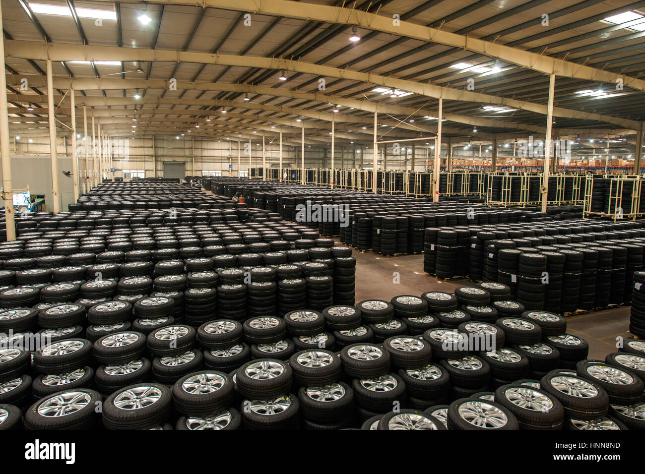 Tire warehouse hires stock photography and images Alamy