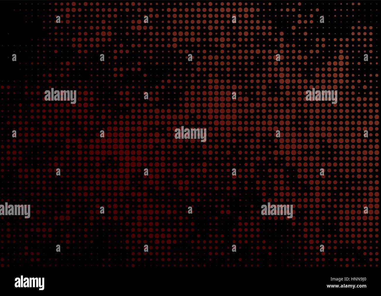 Vector illustration with four halftone patterns. Colorful abstract ...